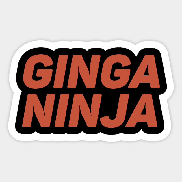 Ginja Ninja Sticker by evermedia